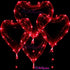 Red Heart Light Up Balloons